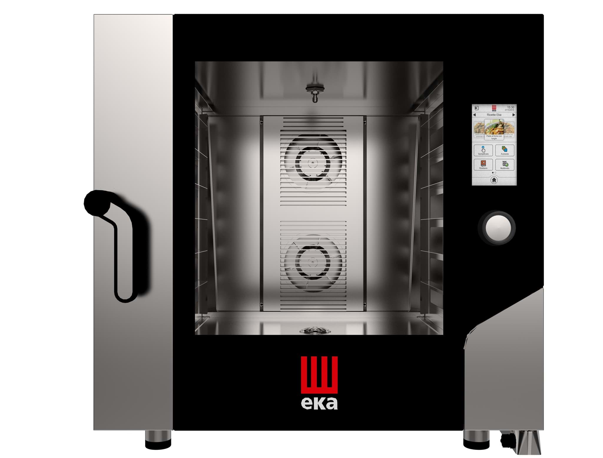 EKA MILLENNIAL SERİSİ ELEKTRİKLİ KONVEKSİYON NEMLENDİRMELİ FIRIN DOKUNMATİK KONTROL - MKF 664 TS resmi